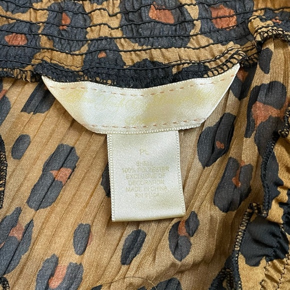 Women’s Y2K animal print sheer top - Picture 12 of 17